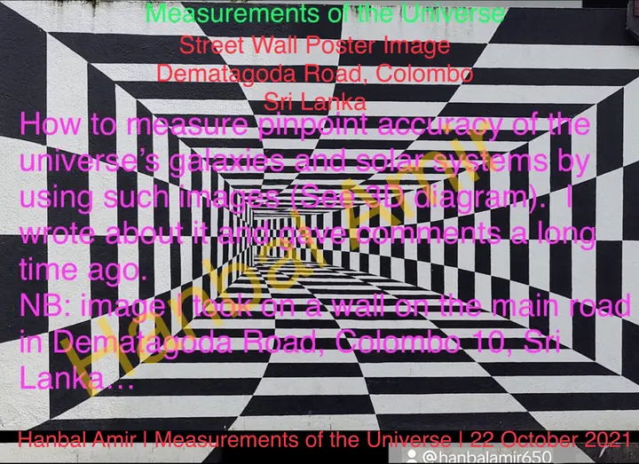Measurements of the Universe, article by Hanbal Amir, 22 October 2021