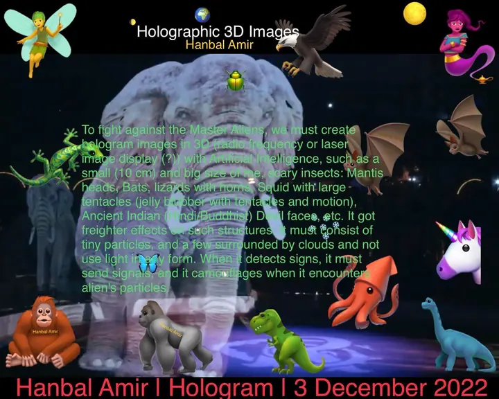 Hologram, article by Hanbal Amir, 3 December 2022