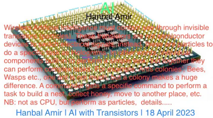 AI with Transistors, article by Hanbal Amir, 18 April 2023