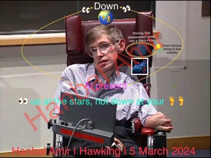 Hawking, article by Hanbal Amir, 5 March 2024