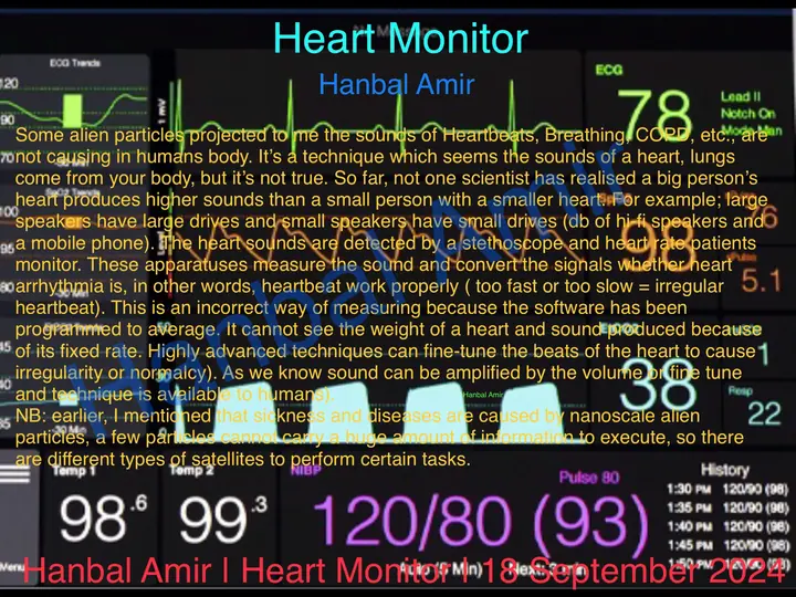 Heart Monitor, article by Hanbal Amir, 18 September 2024