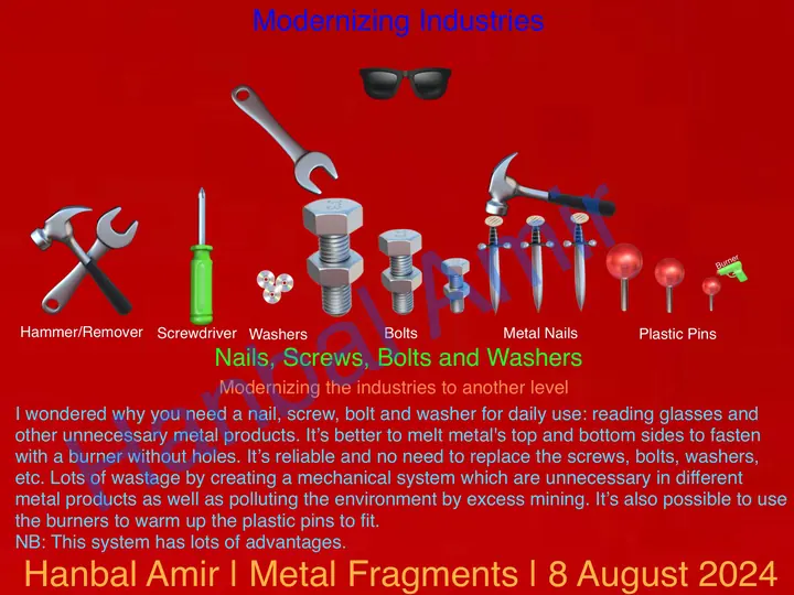 Metal Fragments · Modernizing Industries, article by Hanbal Amir, 8 August 2024