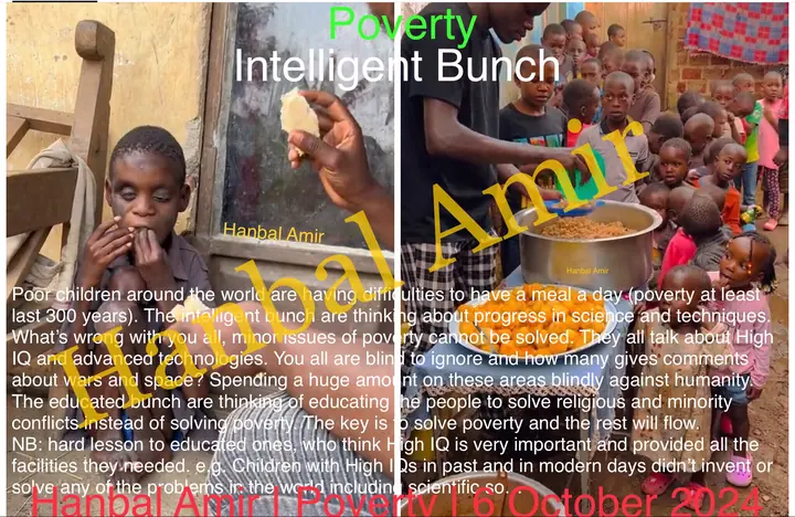 Poverty · Intelligent Bunch, article by Hanbal Amir, 6 October 2024