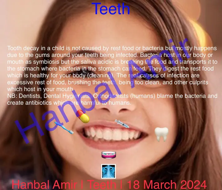 Teeth, article by Hanbal Amir, 18 March 2024