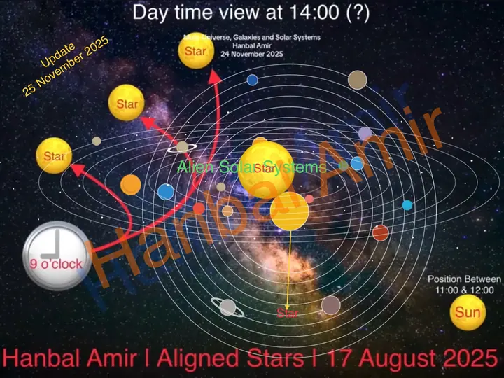 Aligned Stars · Update, article by Hanbal Amir, 25 November 2025