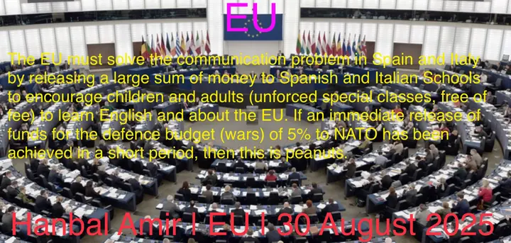 EU · Schools and NATO, article by Hanbal Amir, 30 August 2025