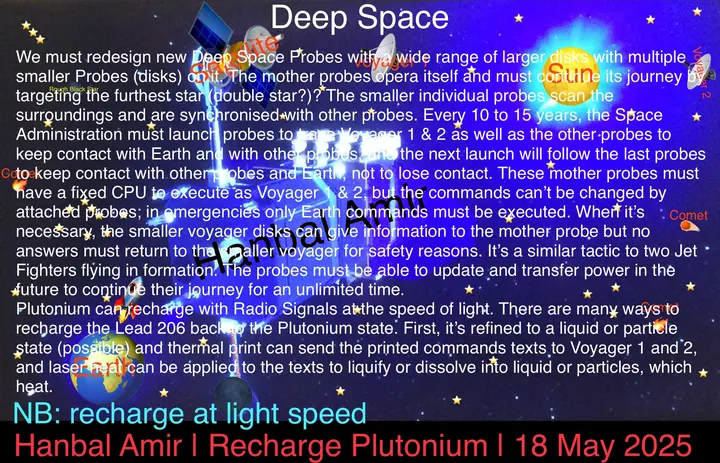 Recharge Plutonium, article by Hanbal Amir, 18 May 2025