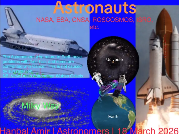Astronomers, article by Hanbal Amir, 18 March 2026