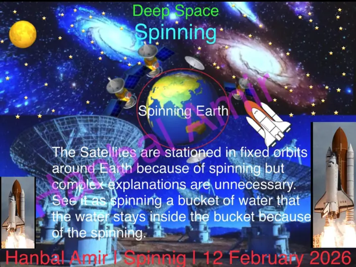 Deep Space · Spinning Earth, article by Hanbal Amir, 12 February 2026