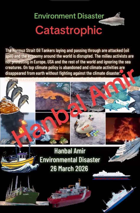 Environmental Disaster, article by Hanbal Amir, 26 March 2026